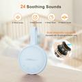 AnyPlus Kannettava valkoinen melu kone vauvan nukkumiseen / Bluetooth-kaiutin - sininen