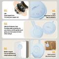 AnyPlus Kannettava valkoinen melu kone vauvan nukkumiseen / Bluetooth-kaiutin - sininen