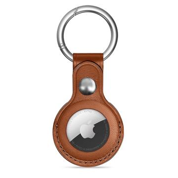 Apple AirTag Tech-Protect NaturalFit -avaimenperä - ruskea
