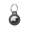 Apple AirTag Tech-Protect Rough TPU -kotelo avaimenperällä - Musta