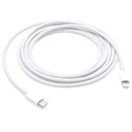 Apple Lightning - USB-C Kaapeli MKQ42ZM/A - 2m (Avoin pakkaus - Erinomainen) - Valkoinen