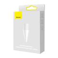 Apple Pencil / Apple Pencil (2. sukupolvi) Baseus Smooth Writing Tips - 2Pcs. - Valkoinen
