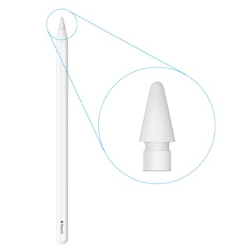 Apple Pencil Tips MLUN2ZM/A - 4 kpl - valkoinen