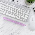 Apple Pencil (USB-C) Silikonikotelo timanttikuvioinen - violetti