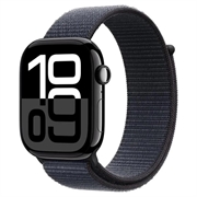 Apple Watch 10 GPS MWWR3QN/A - Alumiini, musteinen urheilusilmukka, 46mm - Musta väri
