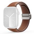 Apple Watch (38/40/SE/41/42mm) Dux Ducis YA M-Buckle -nahkahihna - ruskea