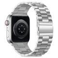 Apple Watch (38/40/SE/41/42mm) Kalebol CNC Pro -ruostumattomasta teräksestä valmistettu rannekoru - hopea