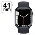 Apple Watch 7 LTE MKHQ3FD/A - Alumiinikotelo, Keskiyö Urheiluranneke, 41mm