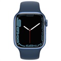 Apple Watch 7 WiFi MKN13FD/A - Alumiinikotelo, Syvänne Sininen Urheiluranneke, 41mm - Sininen