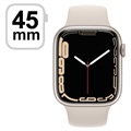 Apple Watch 7 LTE MKJQ3FD/A - Alumiinikotelo, Tähtivalo Urheiluranneke, 45mm - Tähtivalo
