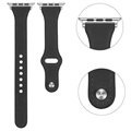 Apple Watch Ultra 2/Ultra/10/9/8/SE (2022)/7/SE/6/5/4/3/2/1 Premium Nahkaranneke - 46mm/45mm/44mm/42mm - Musta