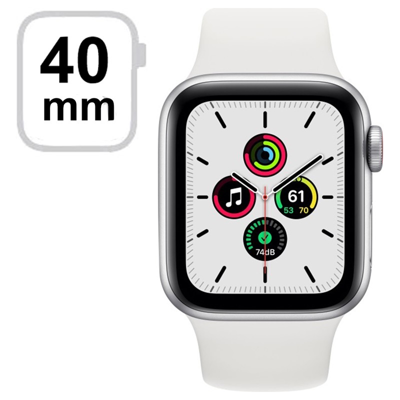 Apple Watch SE LTE MYEF2FD/A - 40mm, White Sport Band