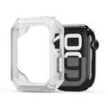 Apple Watch Series 10 Dux Ducis Damo Pudotuksenkestävä kotelo - 42mm - Läpikuultava Valkoinen
