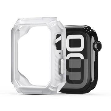 Apple Watch Series 10 Dux Ducis Damo Pudotuksenkestävä kotelo - 42mm - Läpikuultava Valkoinen