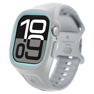 Apple Watch Series 10 Spigen Liquid Air Pro -kotelo hihnalla - 46mm - Harmaa