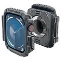 Apple Watch Series 11/10 Spigen Rugged Armor TPU Kotelo - 46mm - Tummanharmaa