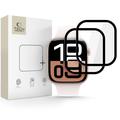 Apple Watch Series 10 Tech-Protect Glass Flex+ -hybridinäytönsuoja - 42mm - 2 kpl. - Musta reuna