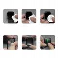 Apple Watch Series 10 Tech-Protect Glass Flex+ -hybridinäytönsuoja - 42mm - 2 kpl. - Musta reuna