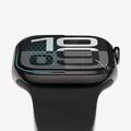 Apple Watch Series 10 Tech-Protect Glass Flex+ -hybridinäytönsuoja - 46mm - 2 kpl. - Musta reuna