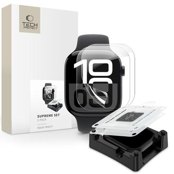 Apple Watch Series 10 Tech-Protect Supreme Set -näytönsuoja - 42mm - 2 kpl. - Kirkas