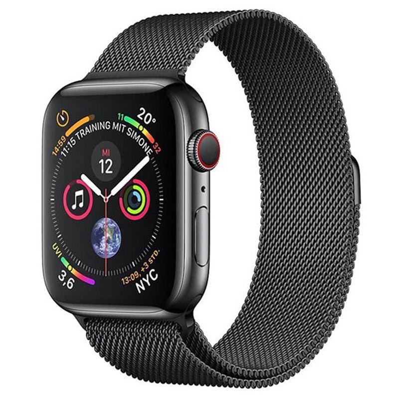Apple Watch Series 4 LTE MTX32FD/A - Ruostumaton Teräskuori,  Milanolaisranneke, 44mm, 16Gt