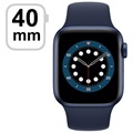 Apple Watch Series 6 LTE M06Q3FD/A - Alumiinikotelo, 40mm - Sininen
