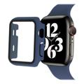 Apple Watch Series 7/8 Muovikotelo Panssarilasi - 9Hlla Panssarilasi - 9H - 41mm - Tummansininen