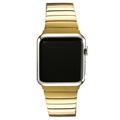Apple Watch Series 9/8/SE (2022)/7/SE/6/5/4/3/2/1 Ruostumaton Teräshihna - 41mm/40mm/38mm - Kulta