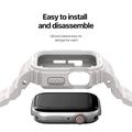 Apple Watch Series 9/8/SE (2022)/7/SE/6/5/4/3/2/1 Dux Ducis OA One-piece ranneke kotelolla - 41mm/40mm/38mm - Starlight