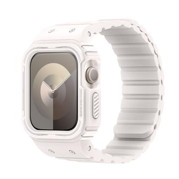 Apple Watch Series 9/8/SE (2022)/7/SE/6/5/4/3/2/1 Dux Ducis OA One-piece ranneke kotelolla - 45mm/44mm/42mm - Starlight