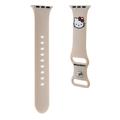 Apple Watch Series 9/8/SE (2022)/7/SE/6/5/4/3/2/1 Hello Kitty Kitty Head Silikoniranneke - 40mm/38mm