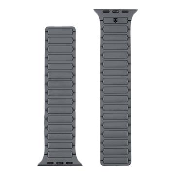 Apple Watch Series 10/9/8/SE (2022)/7/SE/6/5/4/3/2/1 Tactical MagBand ranneke - 42mm/41mm/40mm/38mm - Harmaa