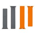 Apple Watch Series 10/9/8/SE (2022)/7/SE/6/5/4/3/2/1 Tactical MagBand ranneke - 42mm/41mm/40mm/38mm - Harmaa