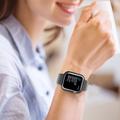 Apple Watch Series SE (2022)/SE/6/5/4 Kotelo Panssarilasi - 9H sella - 44mm - Musta