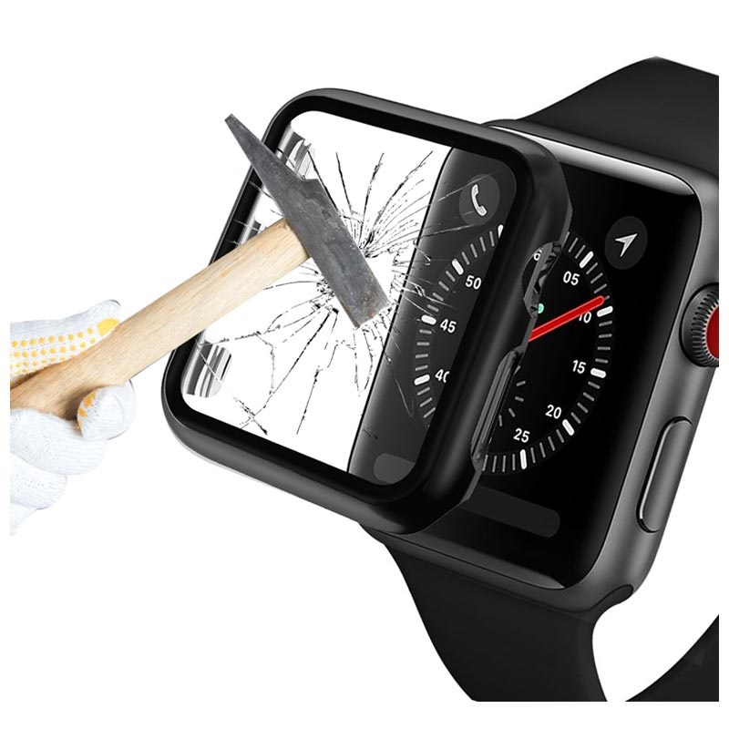 Apple Watch Series SE/6/5/4 Kokosuoja - 44mm - Musta