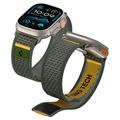 Apple Watch Series Ultra 2/Ultra/10/9/8/7/6/SE (2022)/SE Spigen Athlex Air -ranneke - 49mm/46mm/45mm/44mm - Aktiivinen vihreä