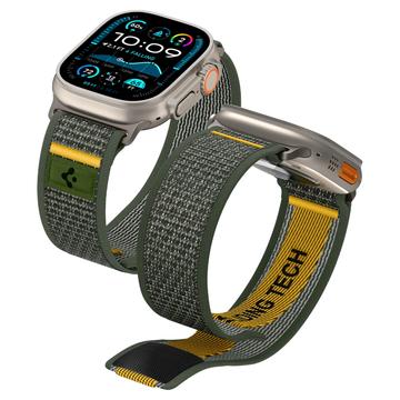 Apple Watch Series Ultra 2/Ultra/10/9/8/7/6/SE (2022)/SE Spigen Athlex Air -ranneke - 49mm/46mm/45mm/44mm - Aktiivinen vihreä