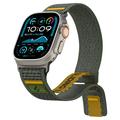 Apple Watch Series Ultra 2/Ultra/10/9/8/7/6/SE (2022)/SE Spigen Athlex Air -ranneke - 49mm/46mm/45mm/44mm - Aktiivinen vihreä