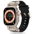 Apple Watch Series Ultra 2/Ultra/9/8/SE (2022)/7/SE/6/5/4/3/2/1 Tech-Protect Delta Pro -ranneke - 49mm/45mm/44mm/42mm - musta / titaani