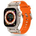 Apple Watch Series Ultra 2/Ultra/10/9/8/SE (2022)/7/SE/6/5/4/3/2/1 Tech-Protect Delta Pro -ranneke - 49mm/46mm/45mm/44mm/42mm - musta / titaani