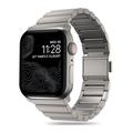 Apple Watch Series Ultra 3/2/Ultra/11/10/9/8/SE 3/(2022)/7/SE/6/5/4/3/2/1 Tech-Protect SteelBand - ruostumattomasta teräksestä valmistettu hihna - 49mm/45mm/44mm/42mm - titaani