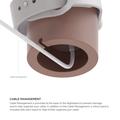  Apple Watch Series Ultra/8/SE (2022)/7/SE/6/5/4/3/2/1 Latausteline - Pinkki