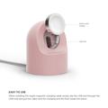  Apple Watch Series Ultra/8/SE (2022)/7/SE/6/5/4/3/2/1 Latausteline - Pinkki