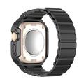 Apple Watch Ultra/Ultra 2 Dux Ducis OA One-piece hihna kotelolla - 49mm - Musta