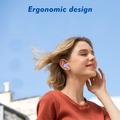 Apro 11 langattomat Bluetooth-kuulokkeet Stereo Sound Low Delay -urheilukuulokkeet, joissa on 300mAh-akku latauskotelo - valkoinen