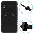 iPhone XS Max Armband with Hybrid Case