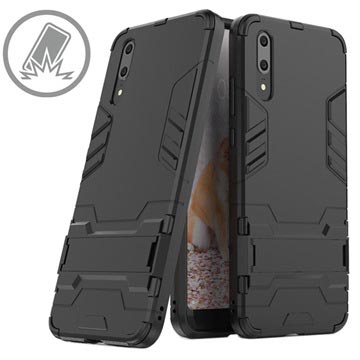 Huawei P20 Armor Hybridikotelo Jalustalla