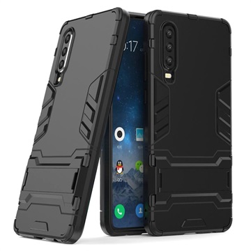 Armor Sarja Huawei P30 Hybridikotelo Jalustalla