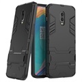 Armor Sarja OnePlus 6T Hybridikotelo Jalustalla - Musta