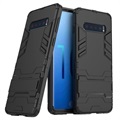 Armor Sarja Samsung Galaxy S10 Hybridikotelo Jalustalla